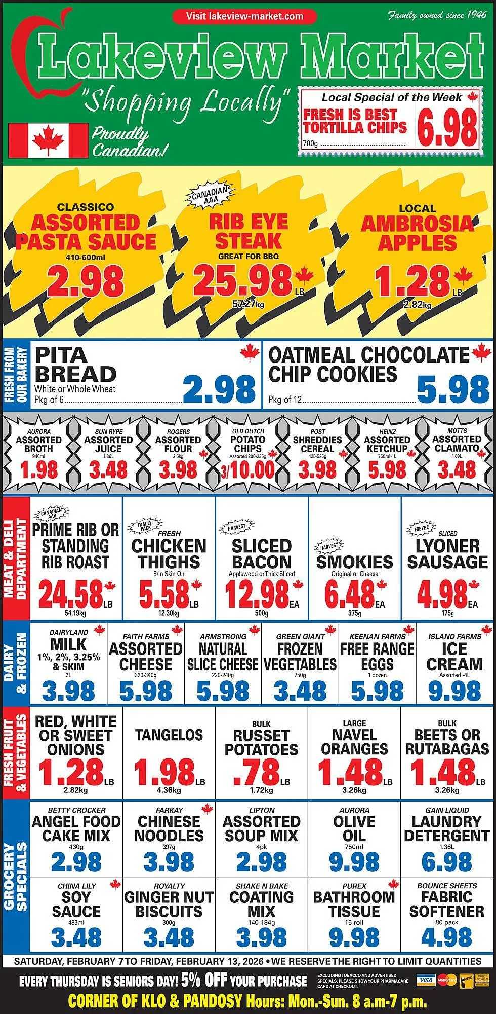 Lakeview Market flyer - 1