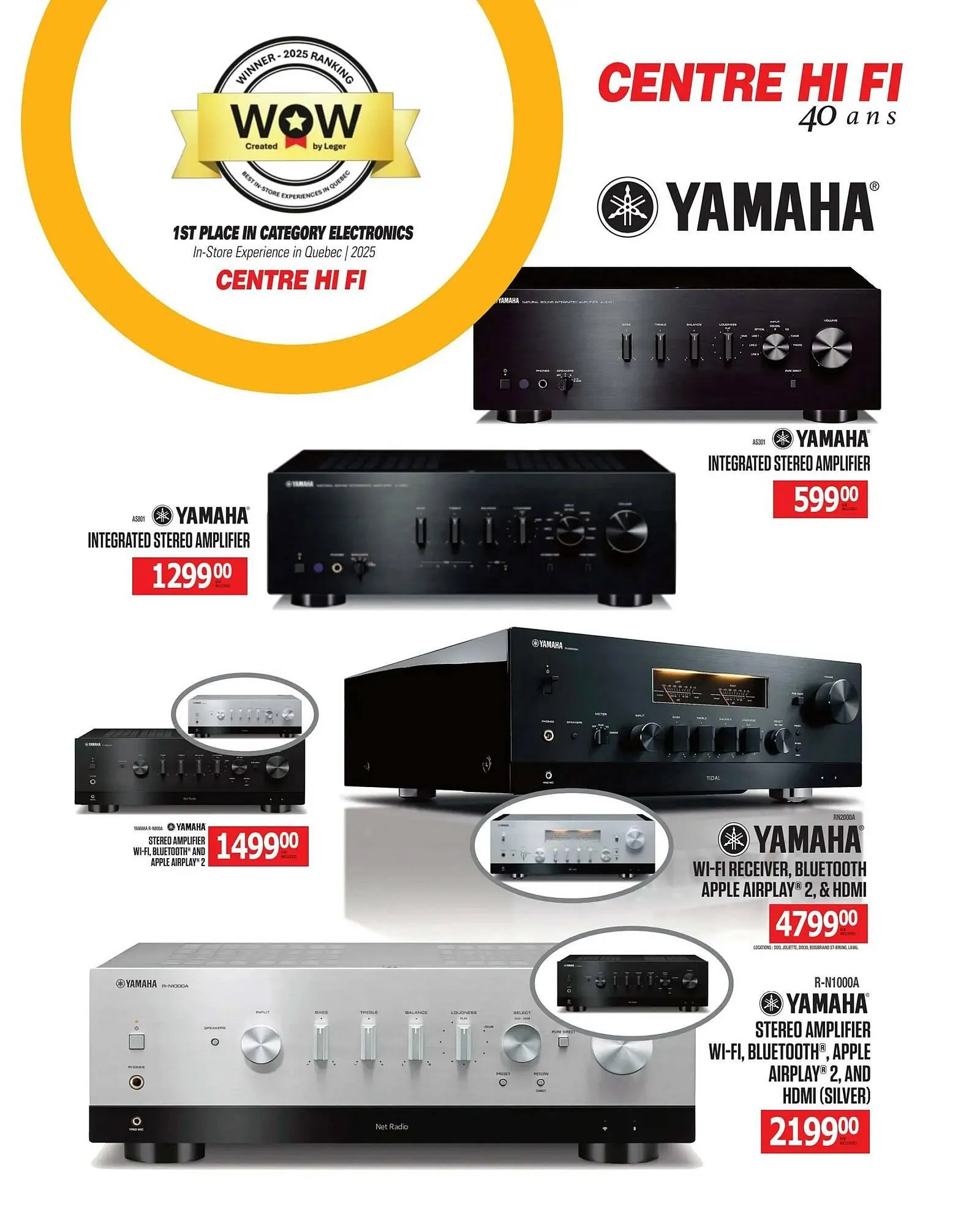 Centre Hi-Fi flyer from September 26 to October 2 2025 - flyer page 38