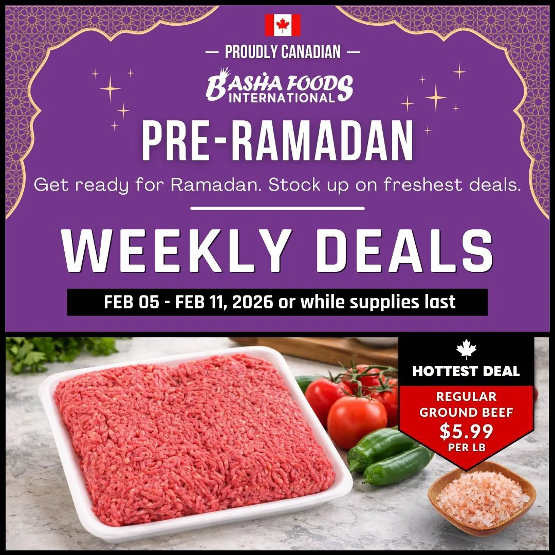 Basha Foods flyer - 1