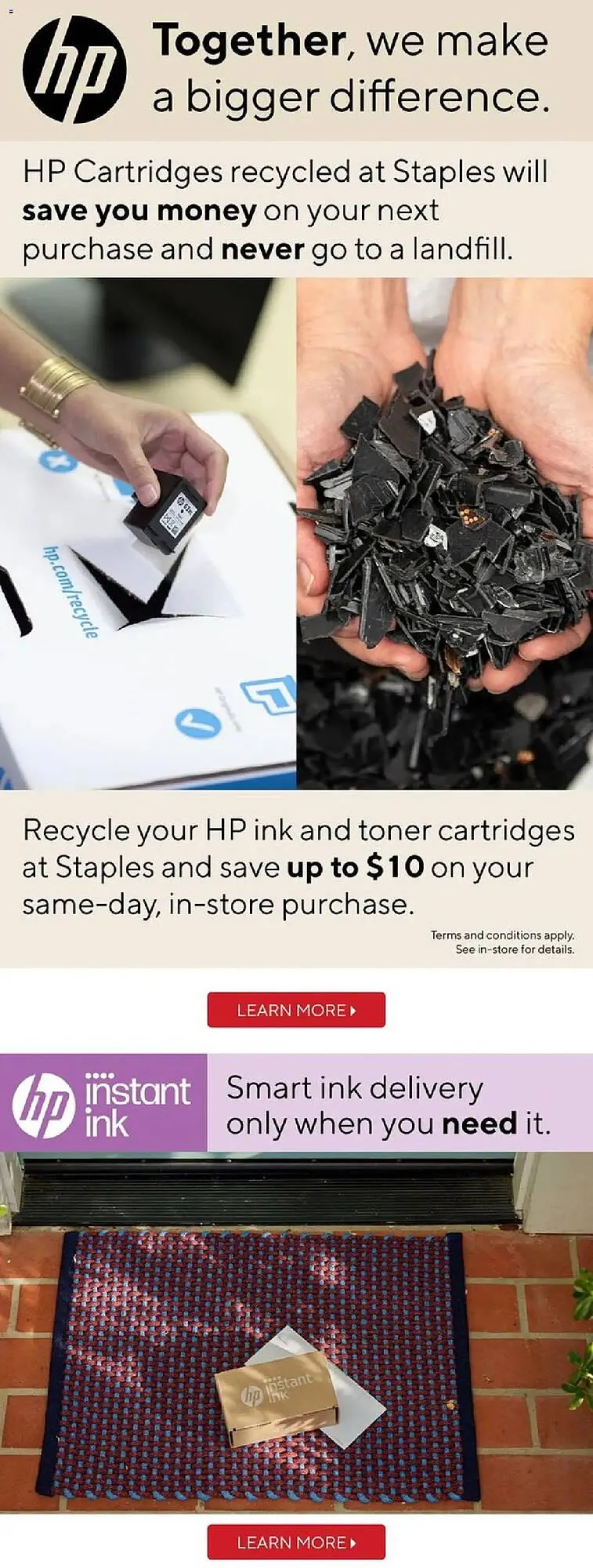 Staples flyer from April 9 to April 15 2025 - flyer page 18
