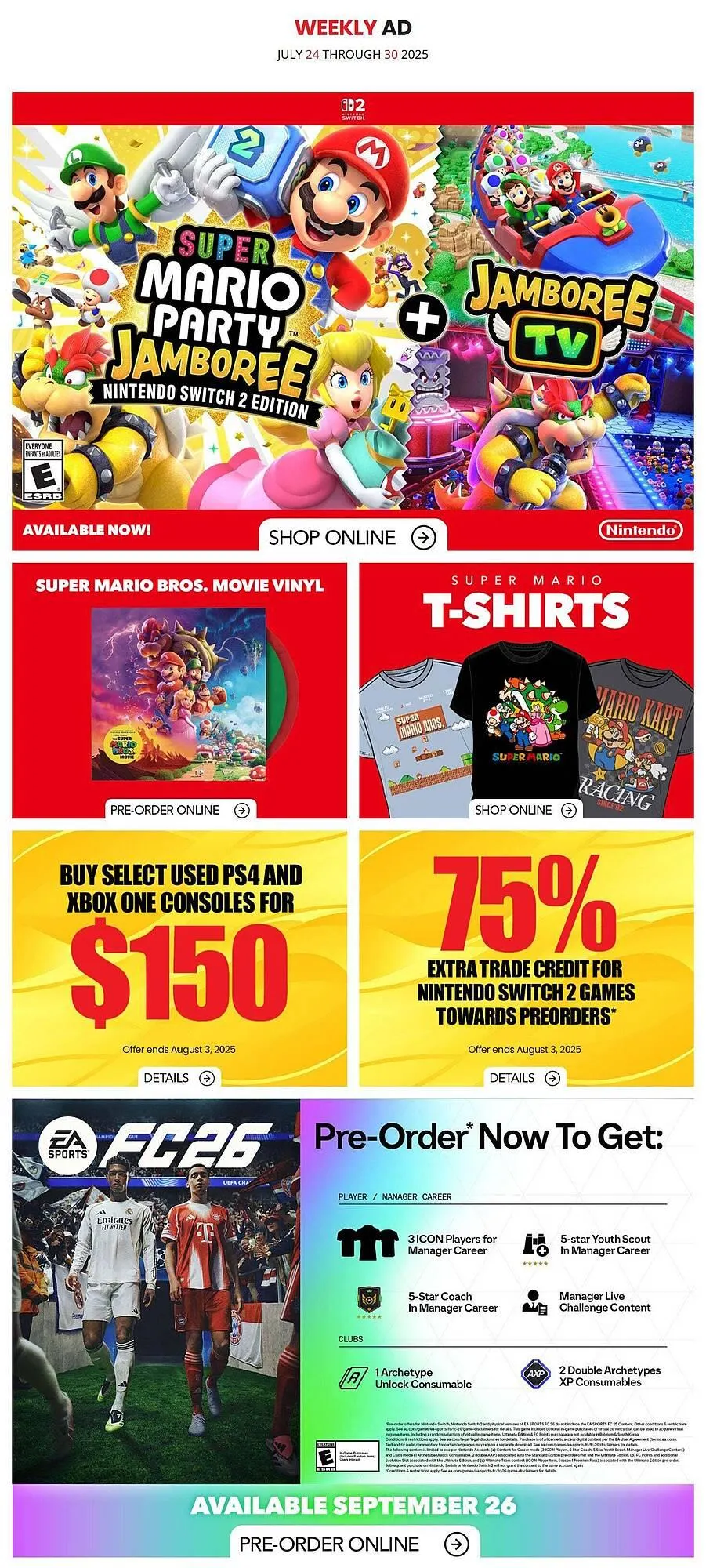 GameStop flyer - 1