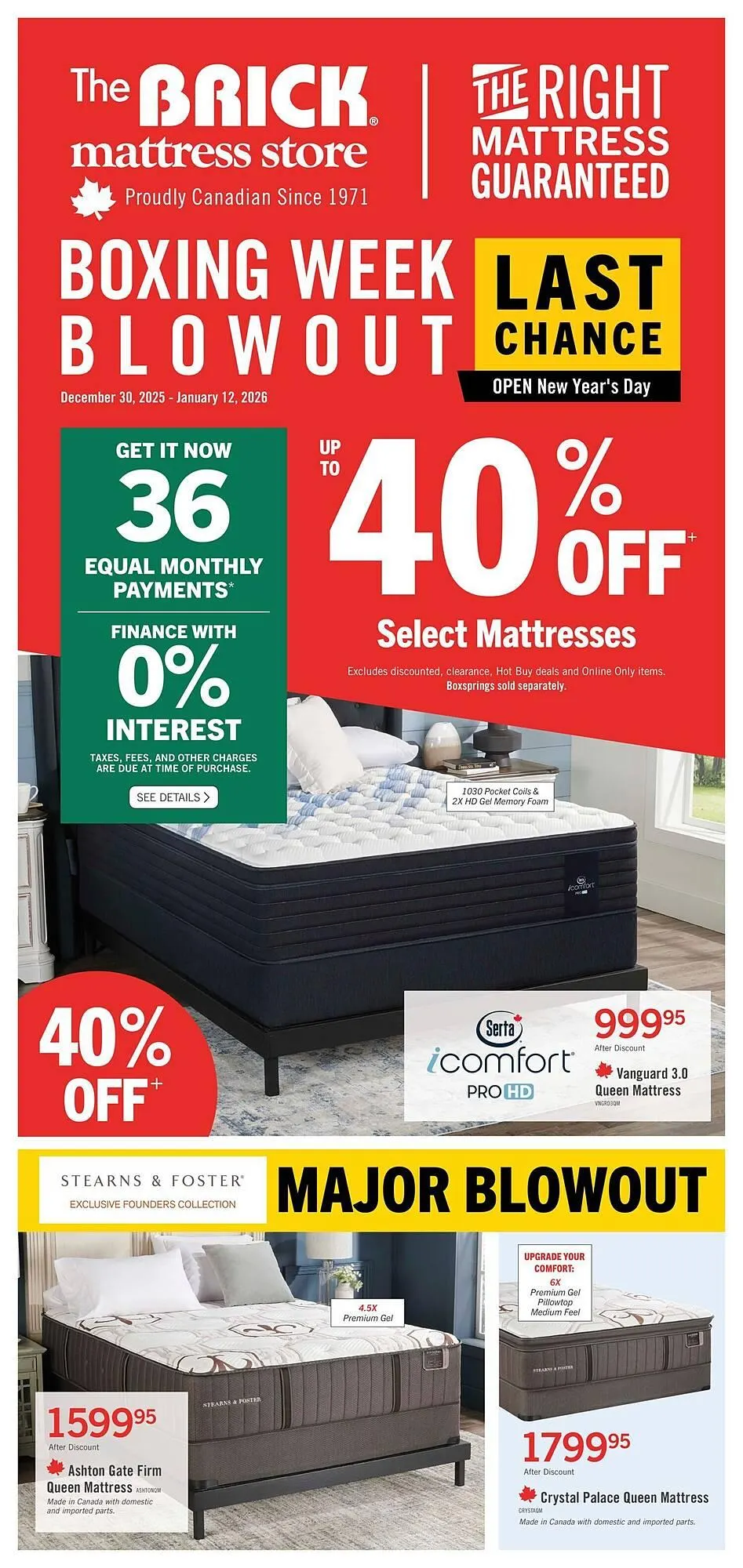 The Brick flyer from December 30 to January 13 2026 - flyer page 3