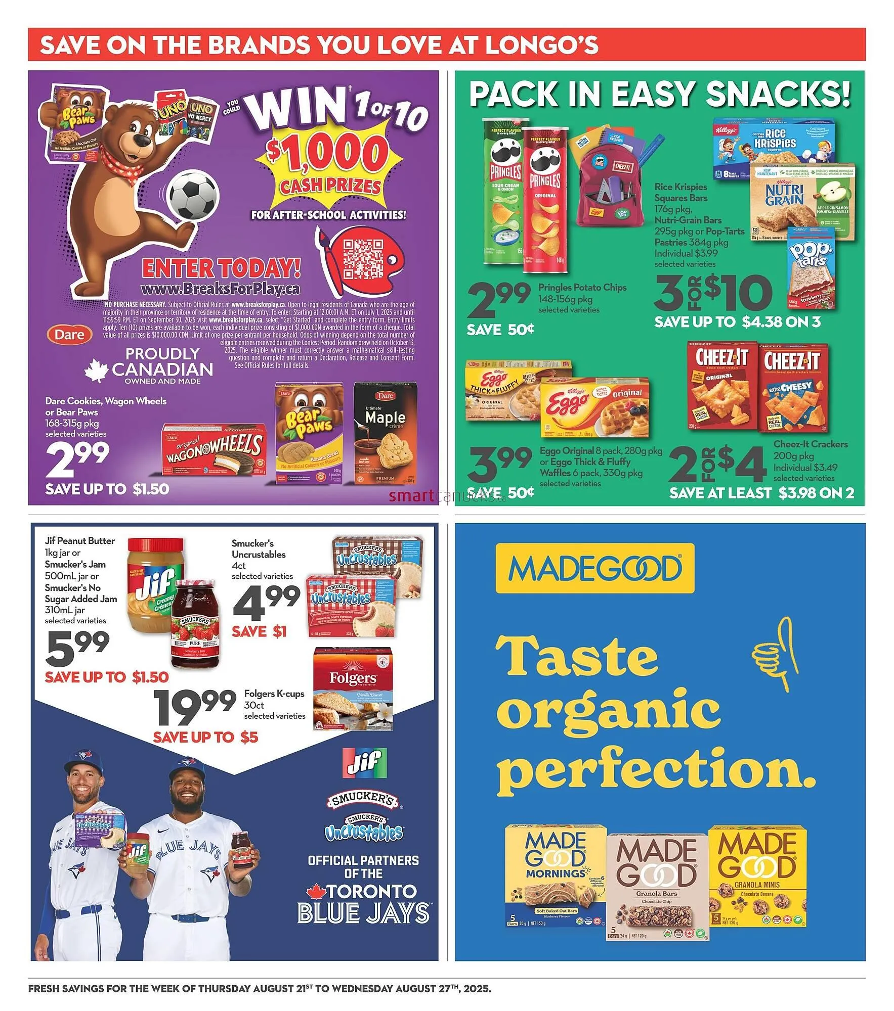 Longo's flyer from August 21 to August 27 2025 - flyer page 19