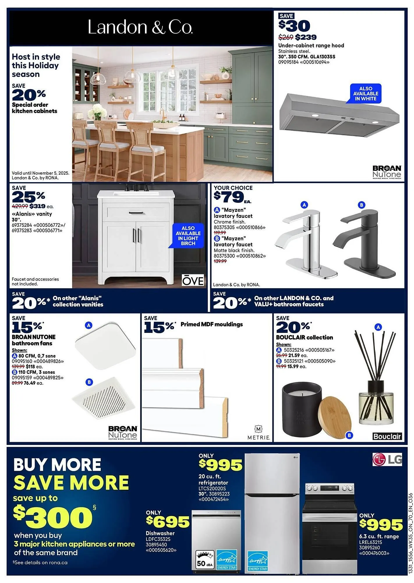 RONA flyer from September 26 to October 17 2025 - flyer page 4