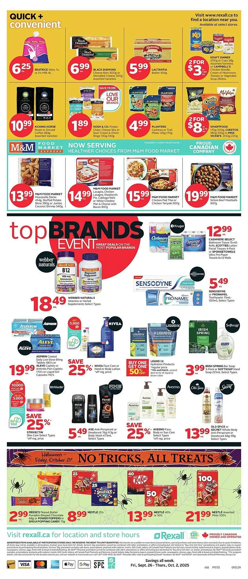 Rexall flyer from September 26 to October 3 2025 - flyer page 2