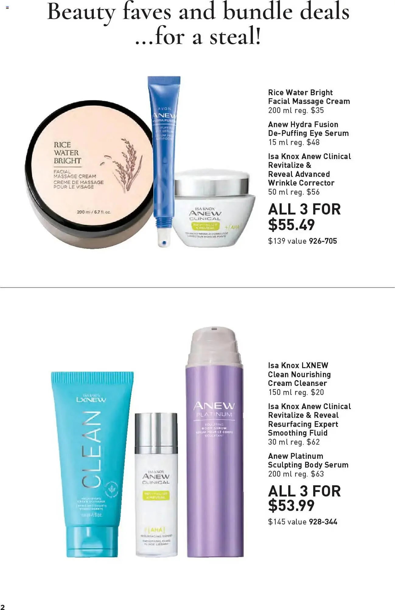 AVON flyer from January 2 to January 29 2025 - flyer page 2