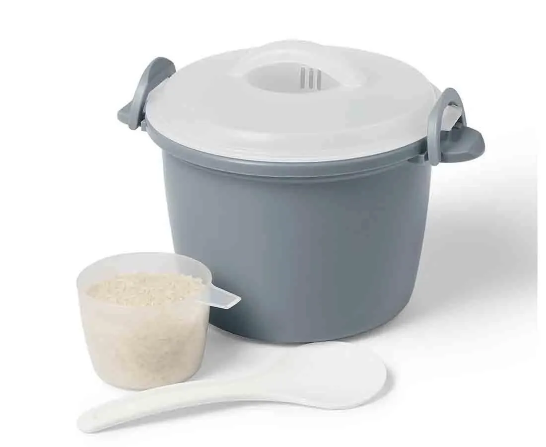 Ricardo Microwave Rice Cooker, 6 cups