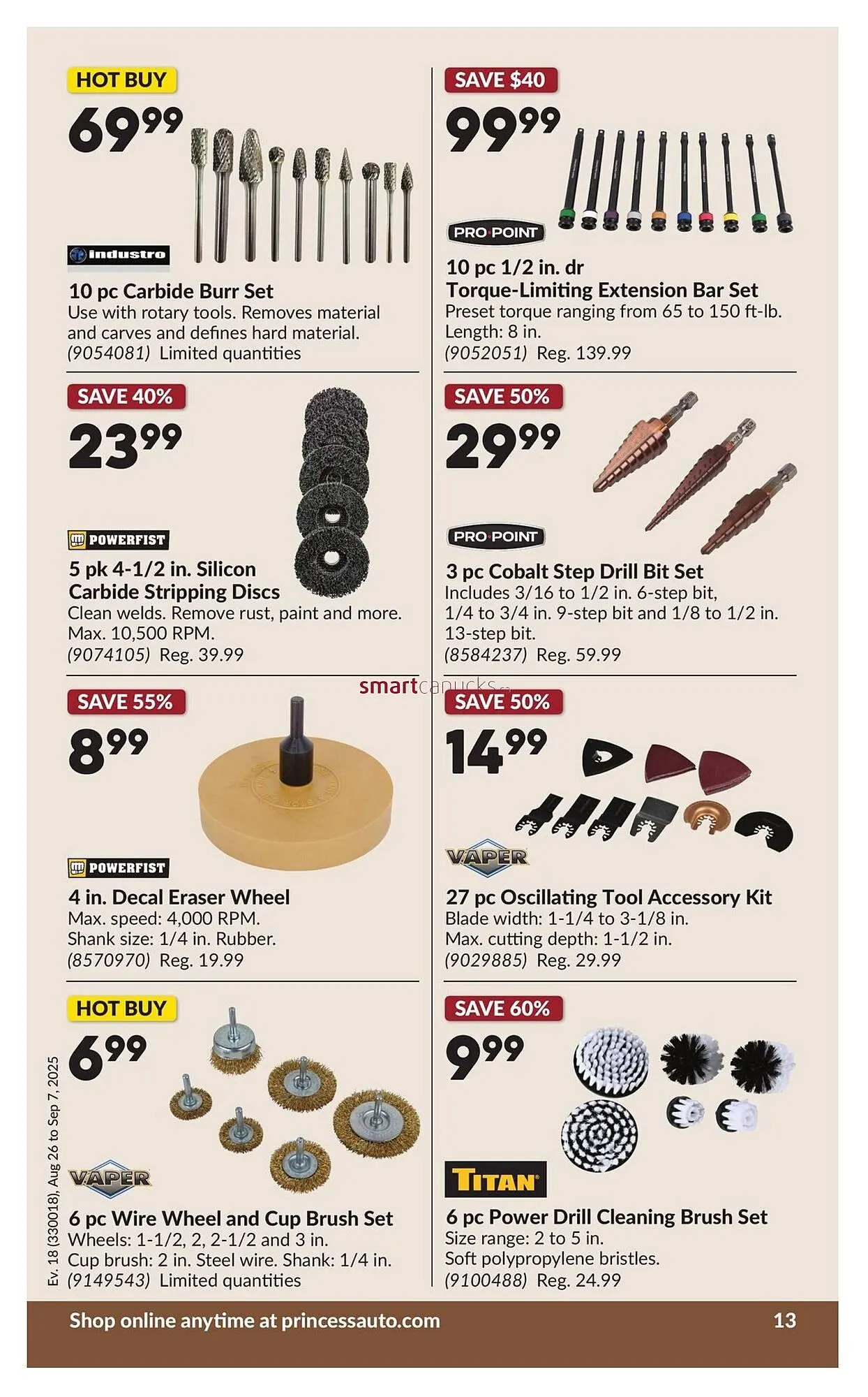 Princess Auto flyer from August 26 to September 7 2025 - flyer page 19