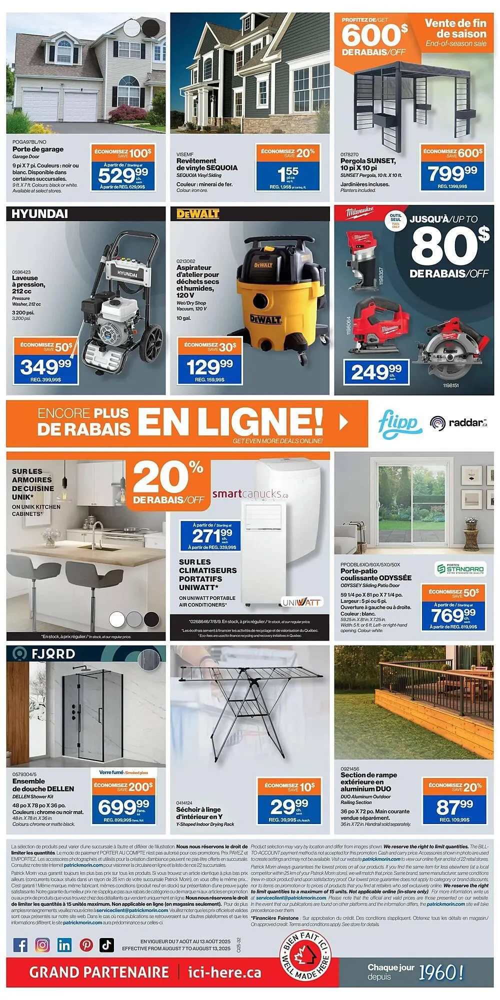 Patrick Morin flyer from August 6 to August 12 2025 - flyer page 2