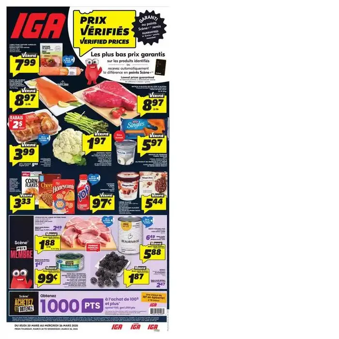 Discounts and promotions from March 20 to March 26 2025 - flyer page 1