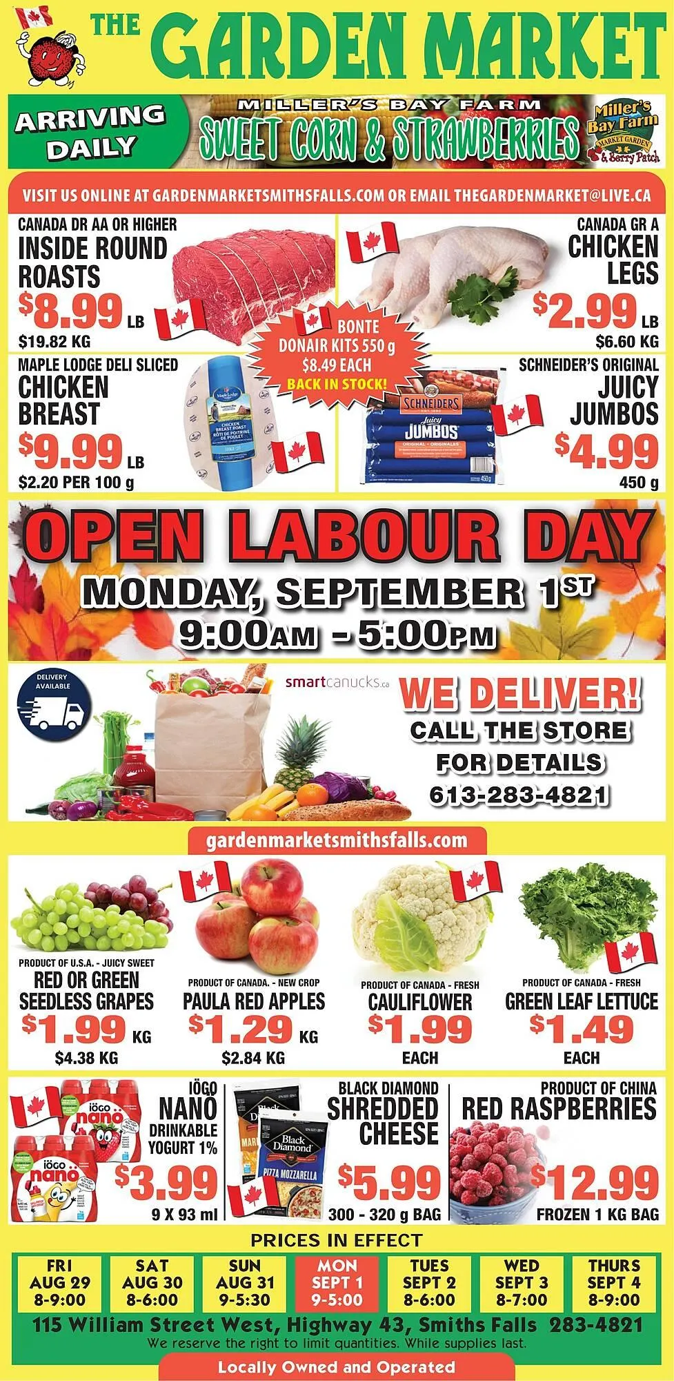 The Garden Market flyer - 1