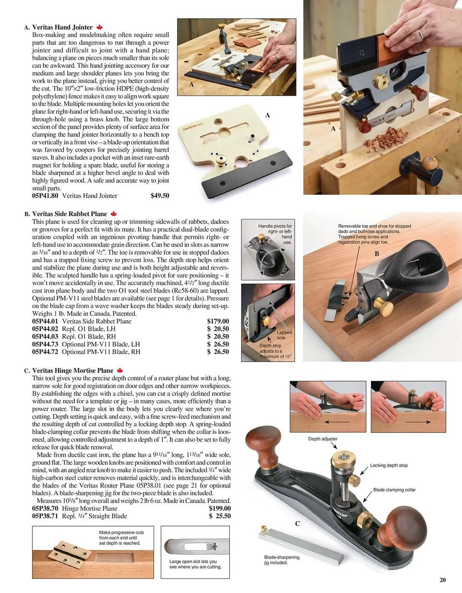 Lee Valley Tools flyer from July 8 to December 31 2025 - flyer page 21