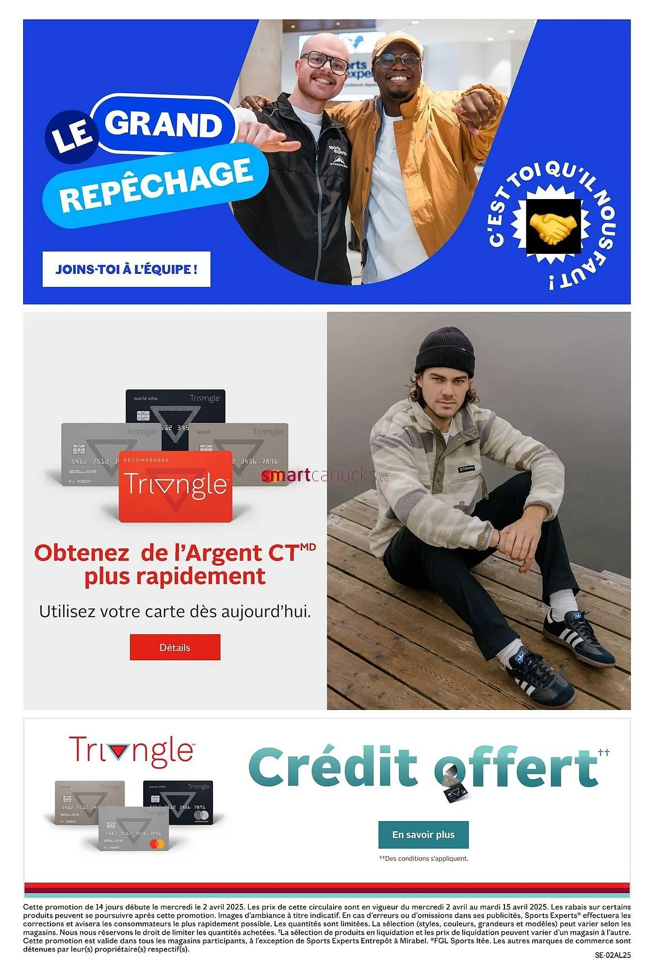 Sports Experts flyer from April 2 to April 15 2025 - flyer page 4