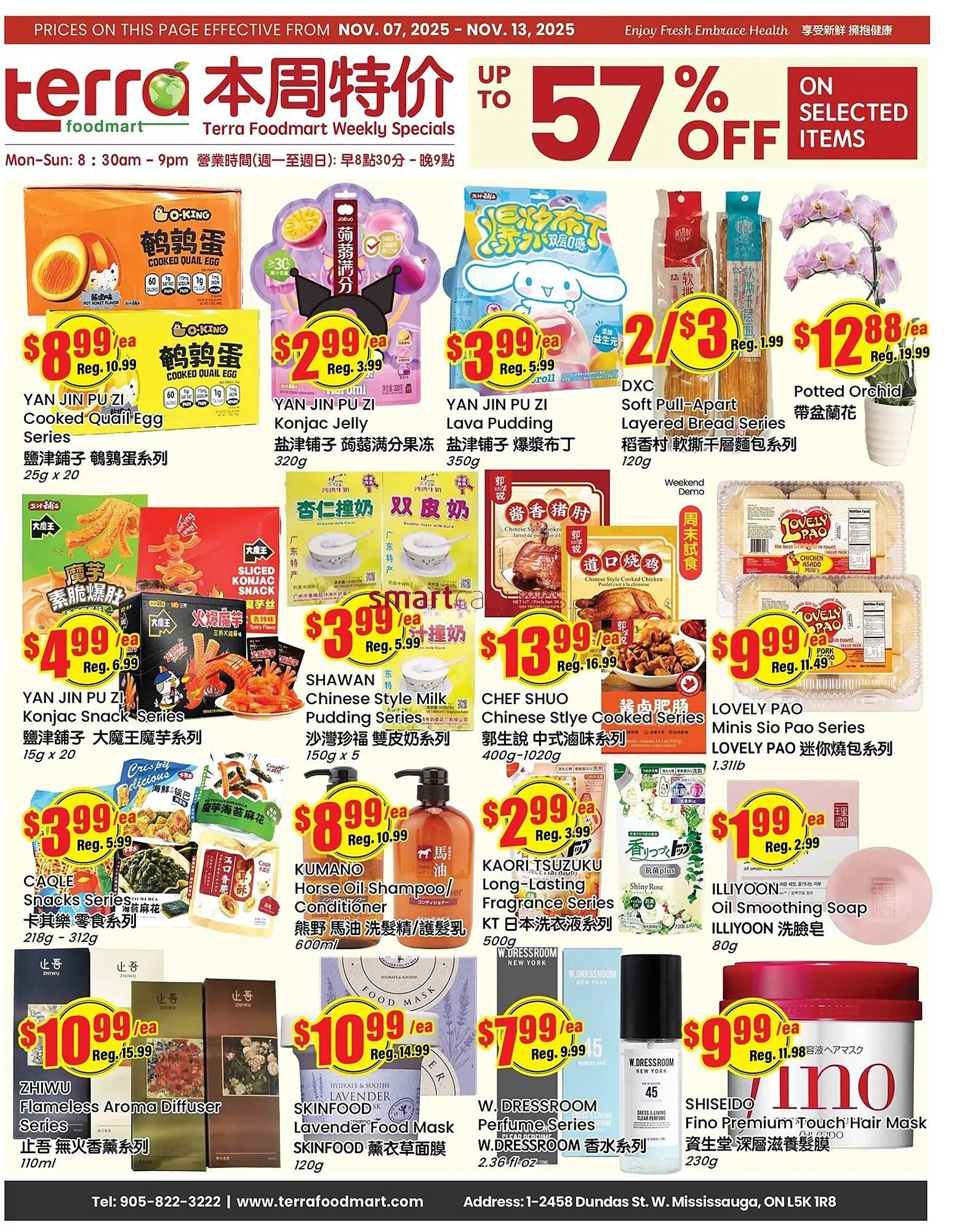 Terra Foodmart flyer from November 6 to November 12 2025 - flyer page 1