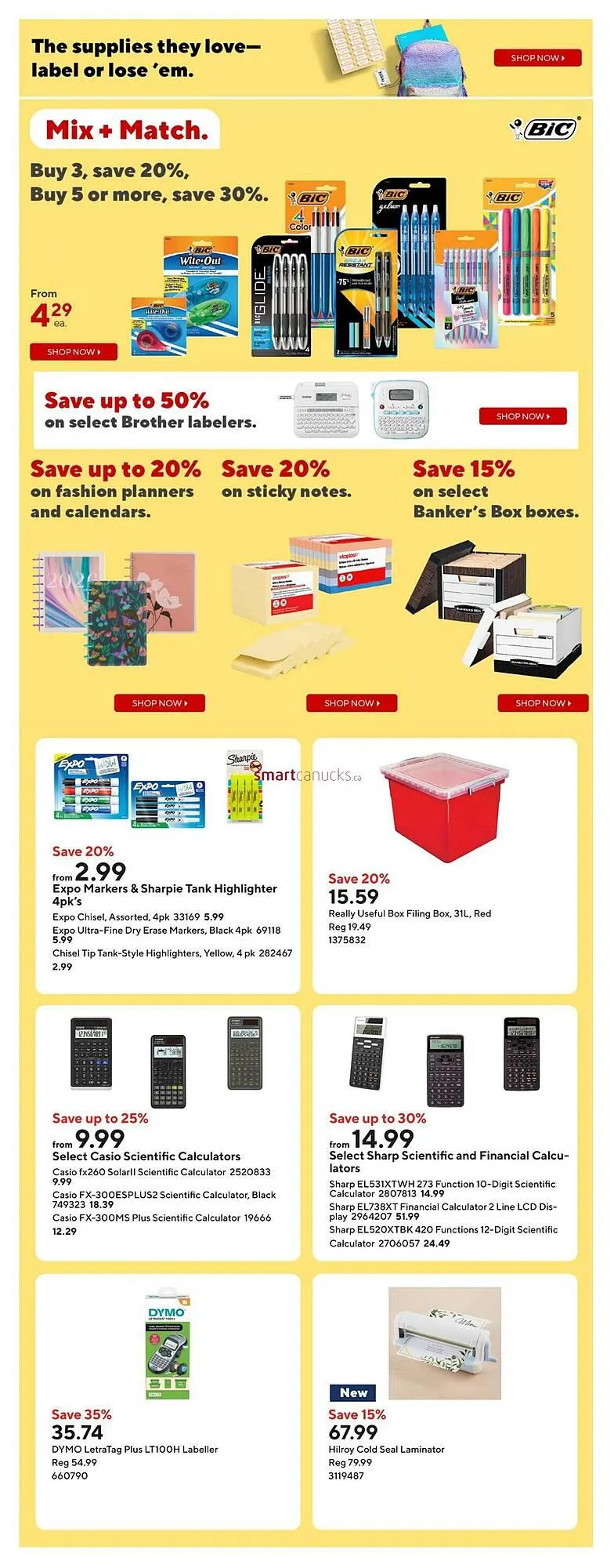 Staples flyer from January 1 to January 8 2026 - flyer page 4