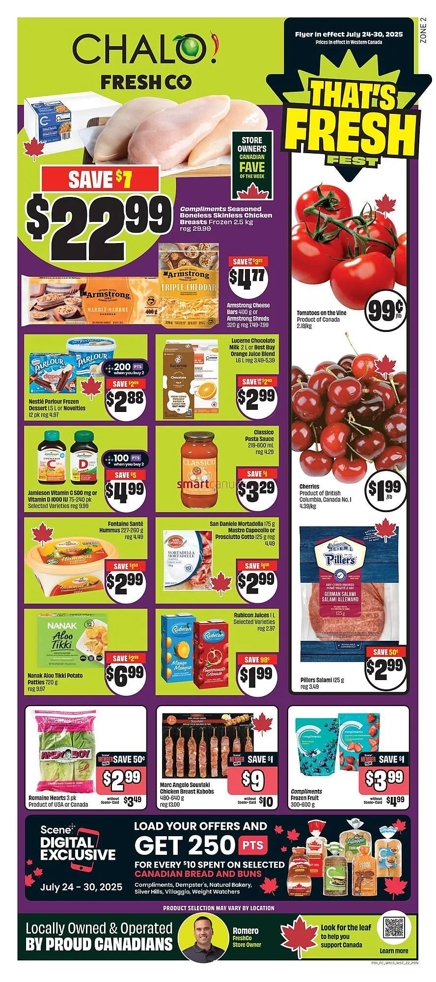 FreshCo flyer from July 24 to July 30 2025 - flyer page 1