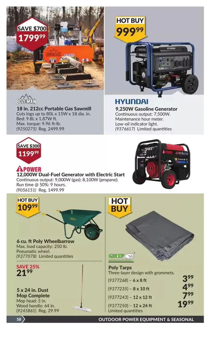 National Sale from January 14 to January 26 2025 - flyer page 63