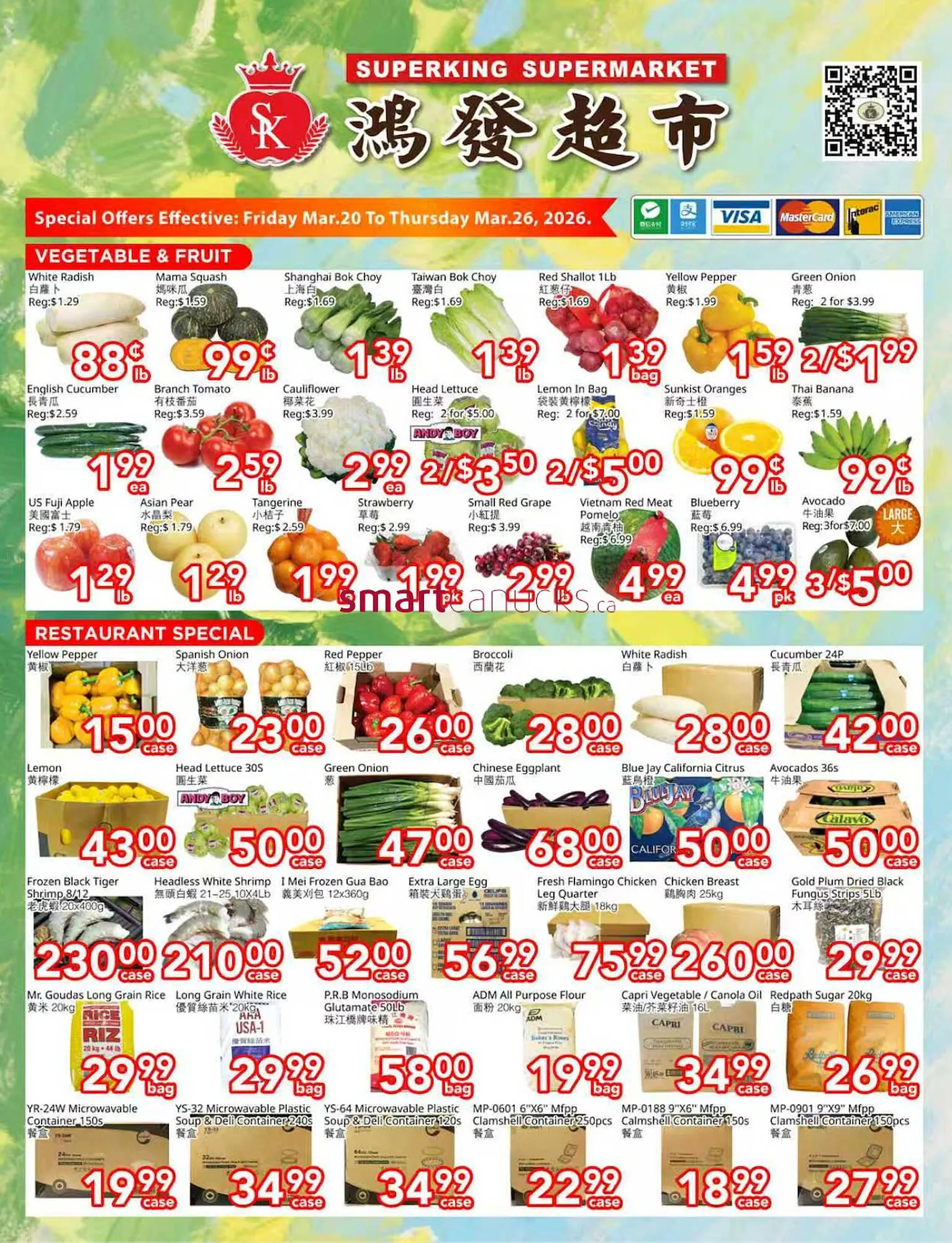 Superking Supermarket flyer from March 20 to March 26 2026 - flyer page 1