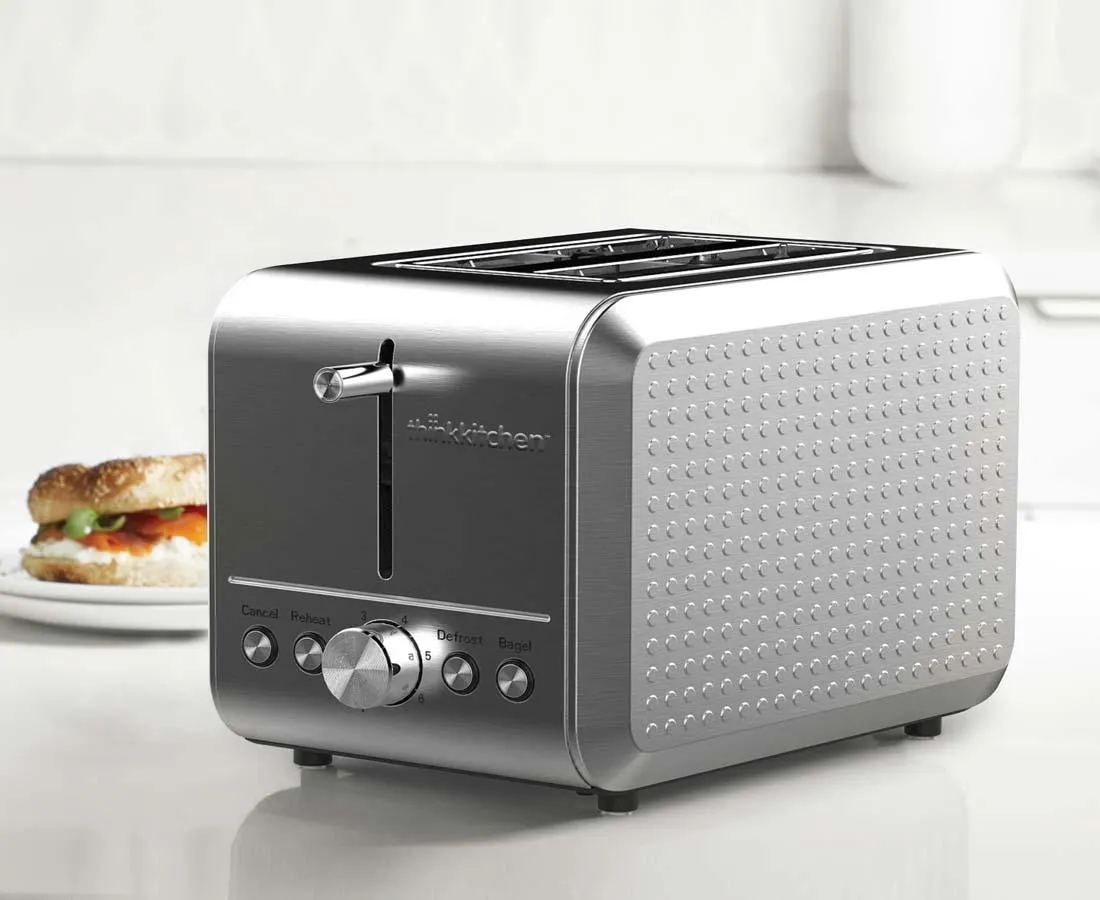 thinkkitchen Microdot 2-Slice Toaster