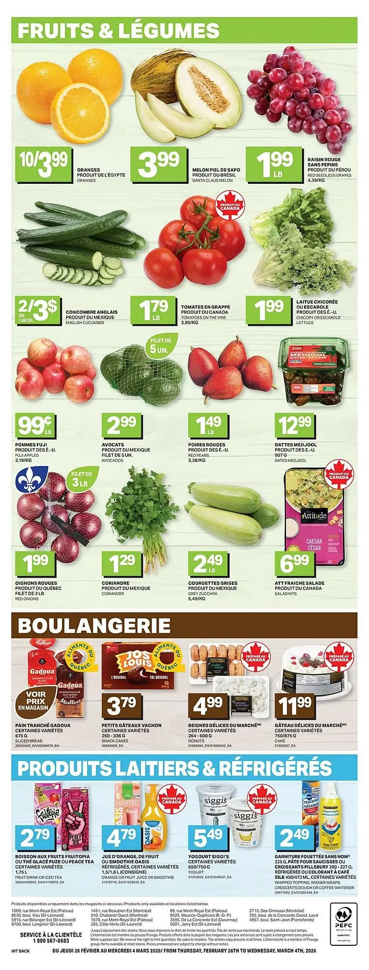 L'Intermarché flyer from February 26 to March 4 2026 - flyer page 6