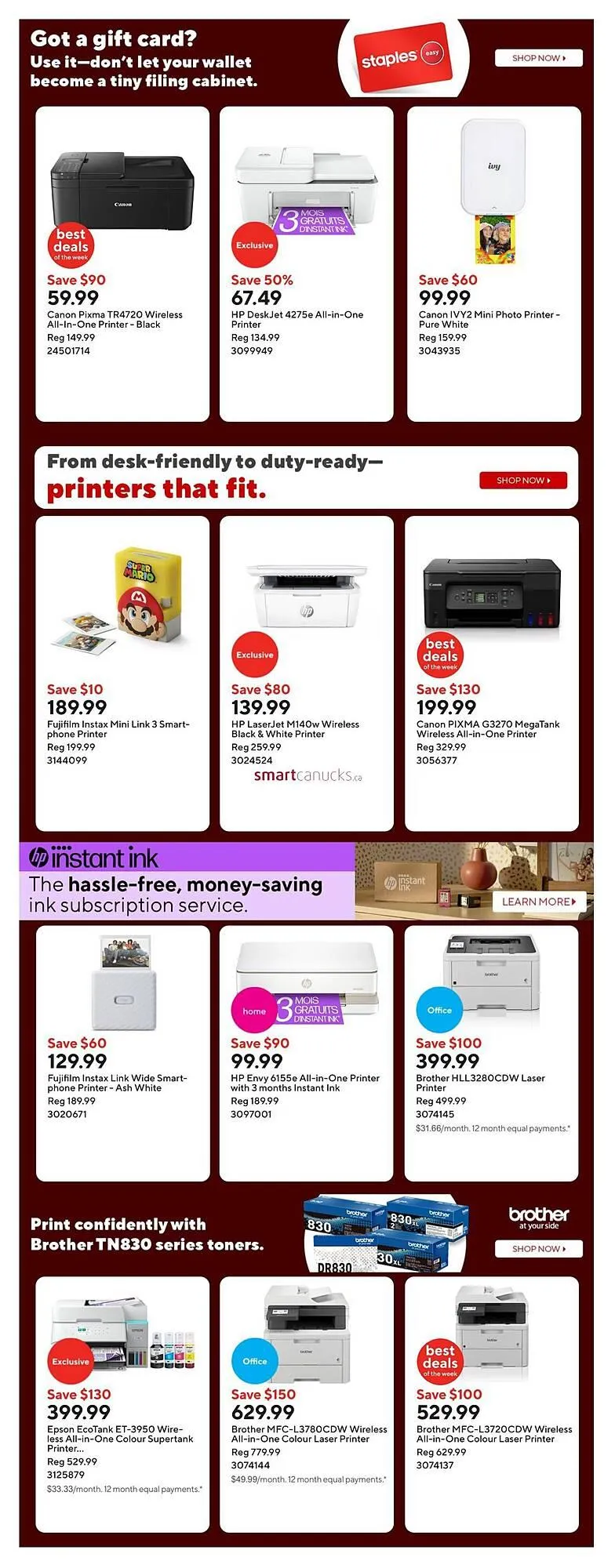 Staples flyer from December 25 to December 30 2025 - flyer page 9