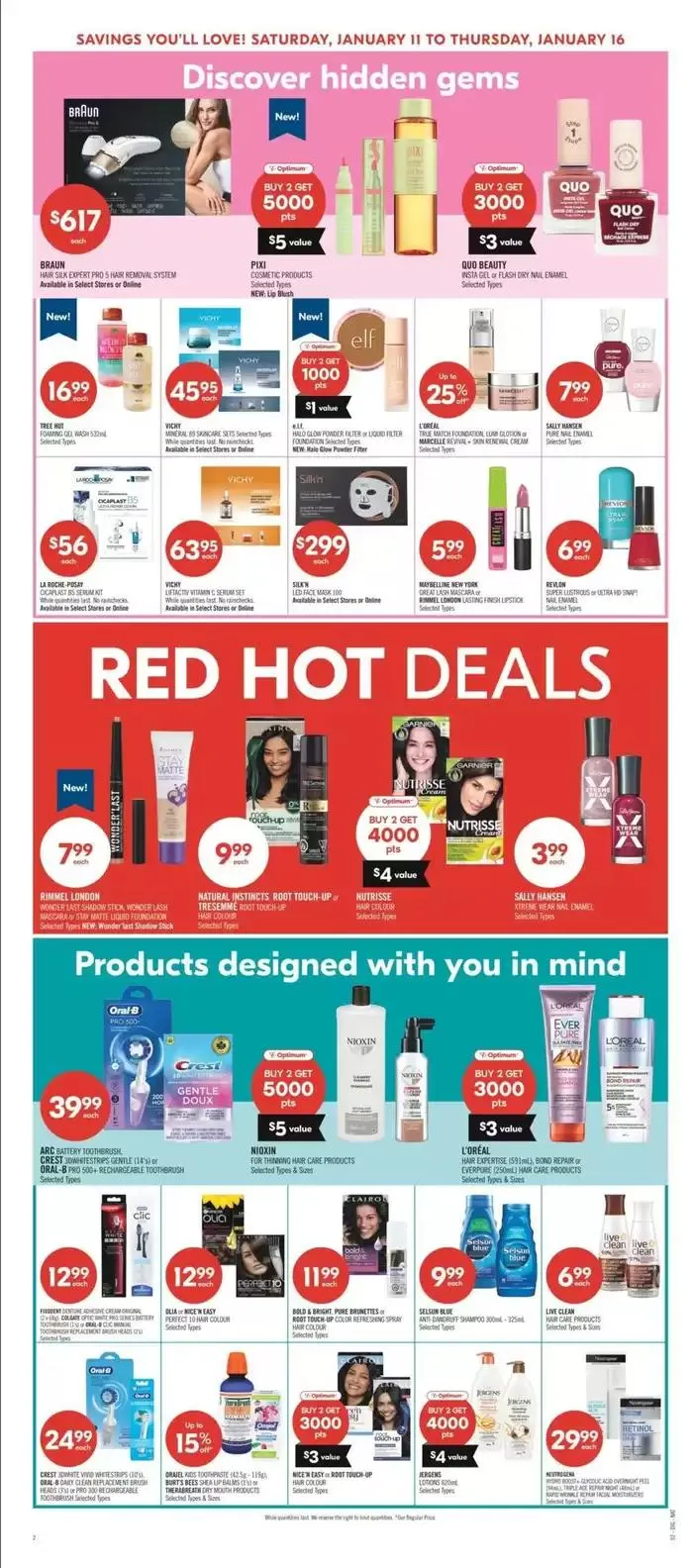 Shoppers Drug Mart Weekly ad from January 11 to January 16 2025 - flyer page 10