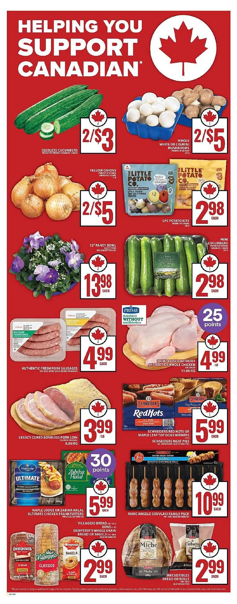 Food Basics flyer from April 17 to April 23 2025 - flyer page 4