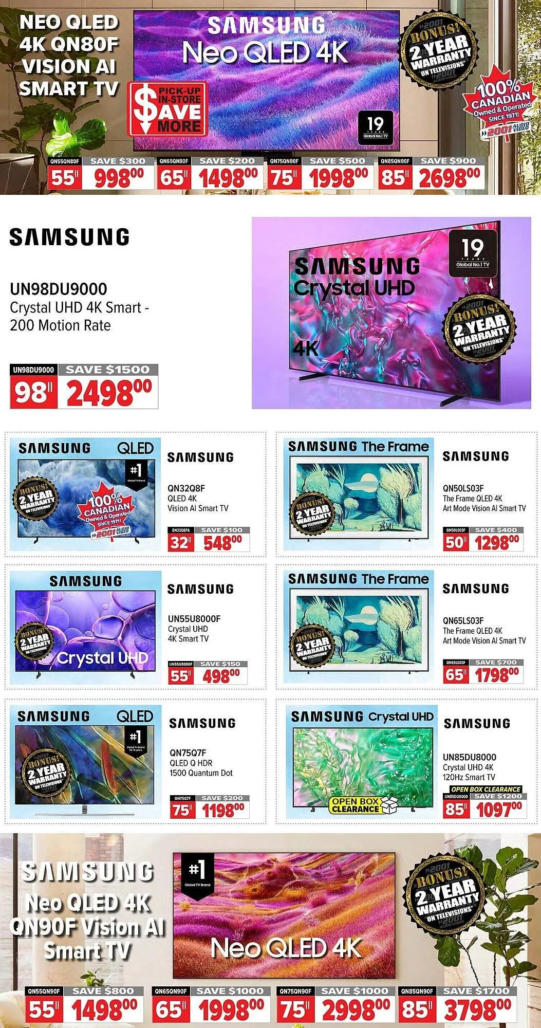 2001 Audio Video flyer from February 20 to February 27 2026 - flyer page 3