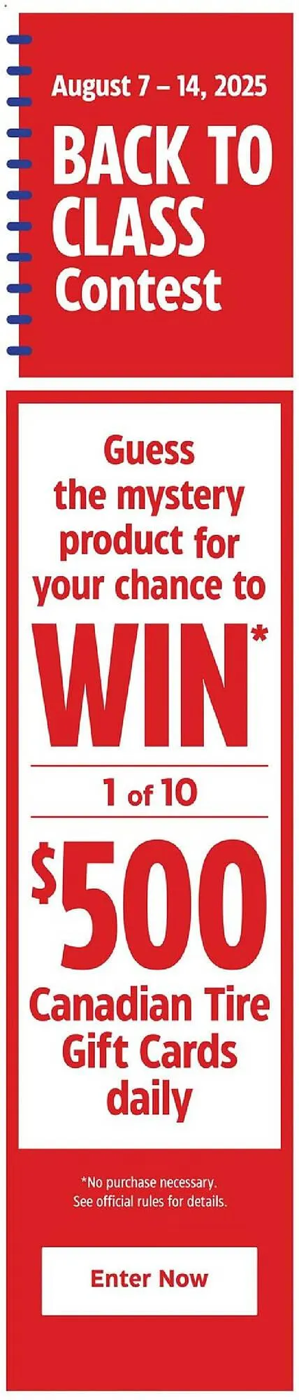 Canadian Tire flyer from August 14 to August 21 2025 - flyer page 11