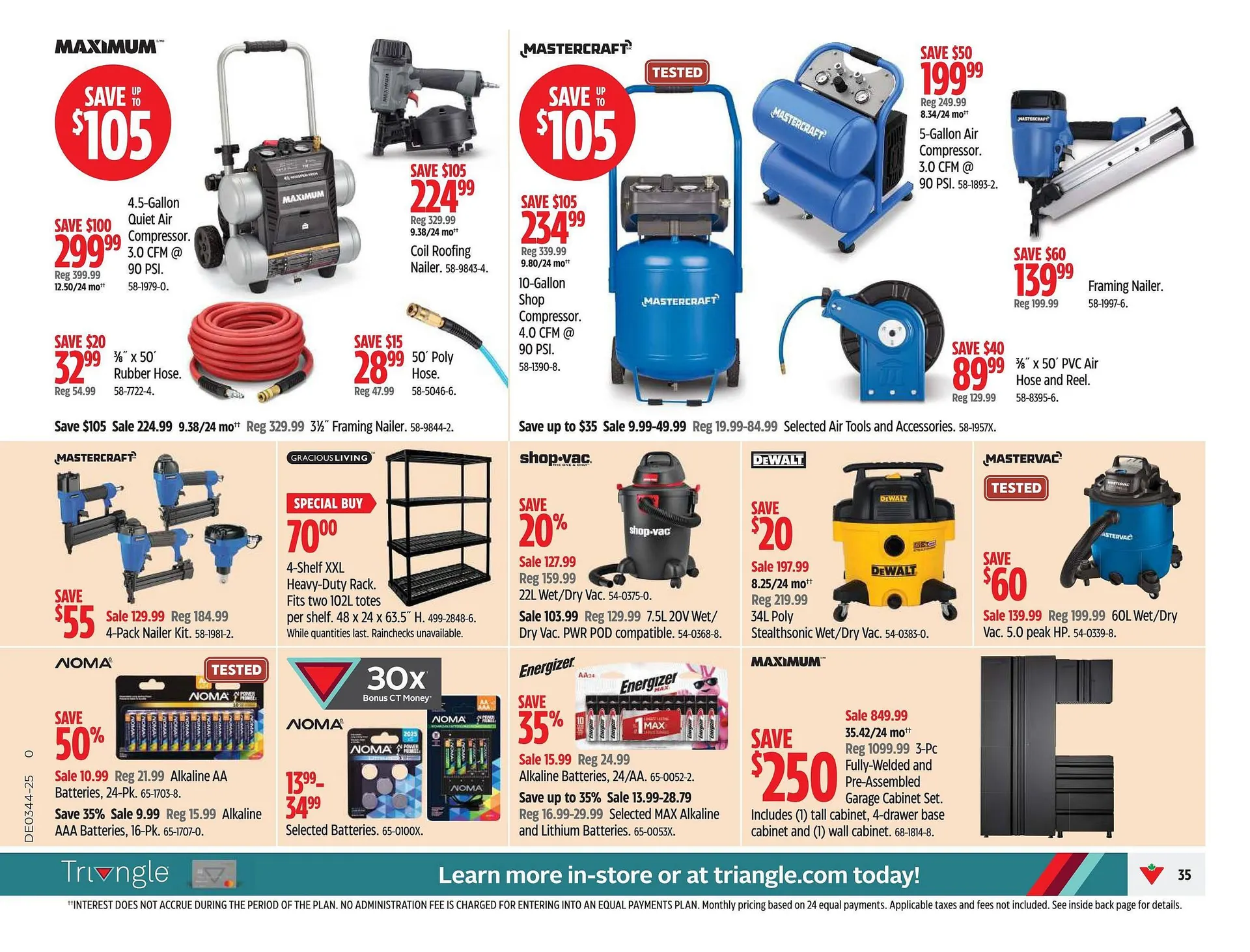 Canadian Tire flyer from October 23 to October 29 2025 - flyer page 35