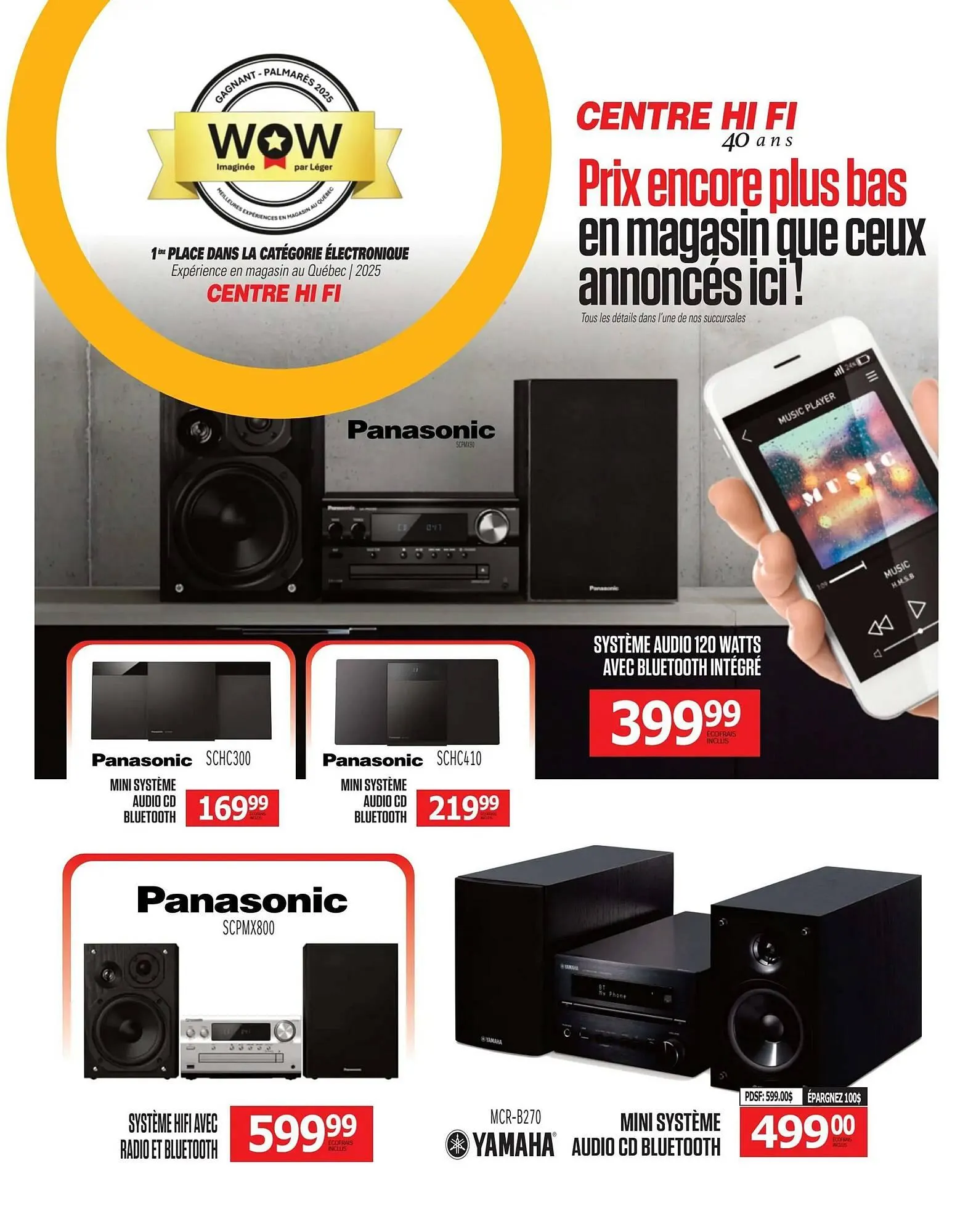 Centre Hi-Fi flyer from October 3 to October 9 2025 - flyer page 43