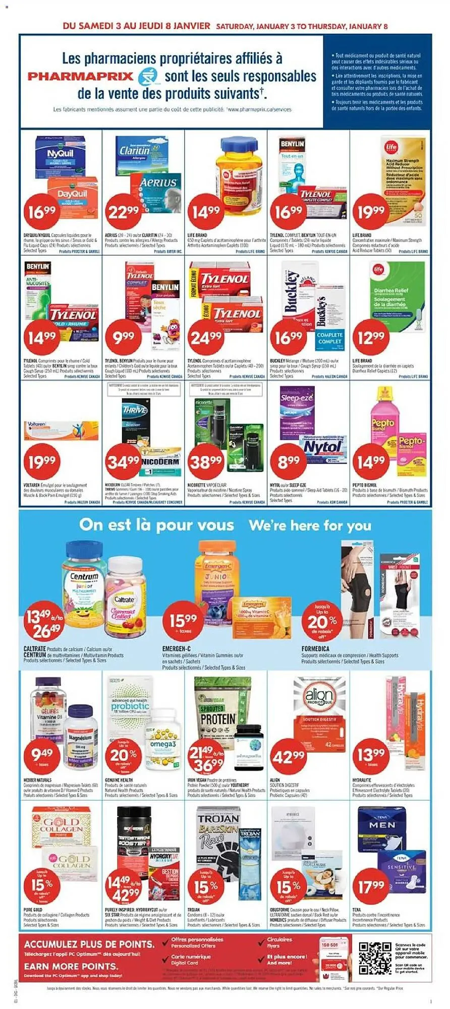Pharmaprix flyer from January 3 to January 9 2026 - flyer page 4