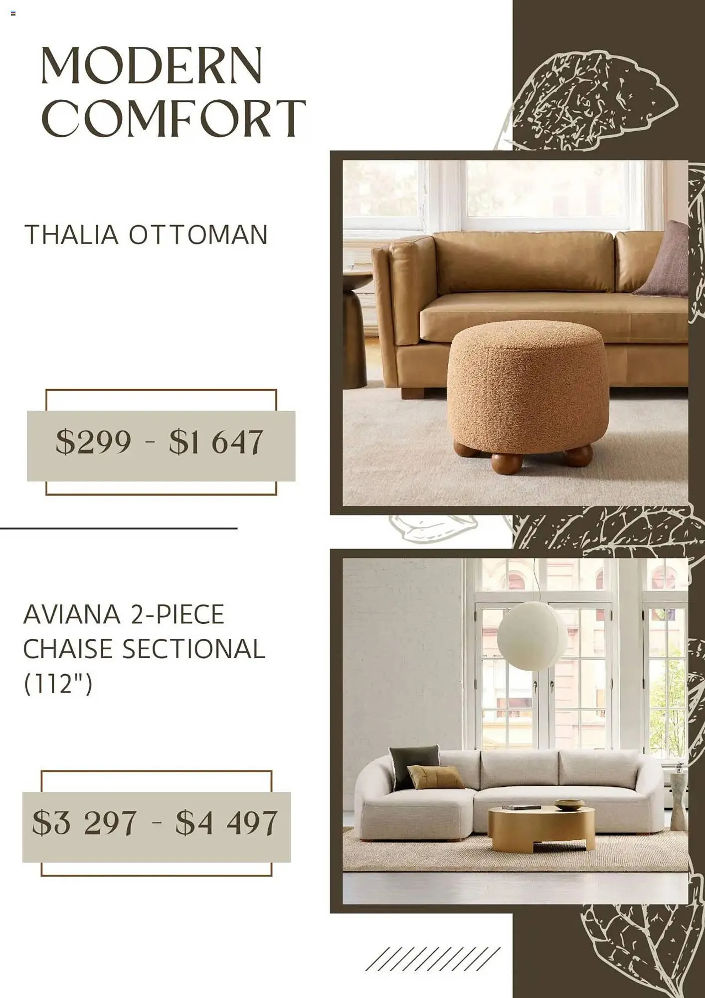 West Elm flyer from August 20 to September 15 2025 - flyer page 2