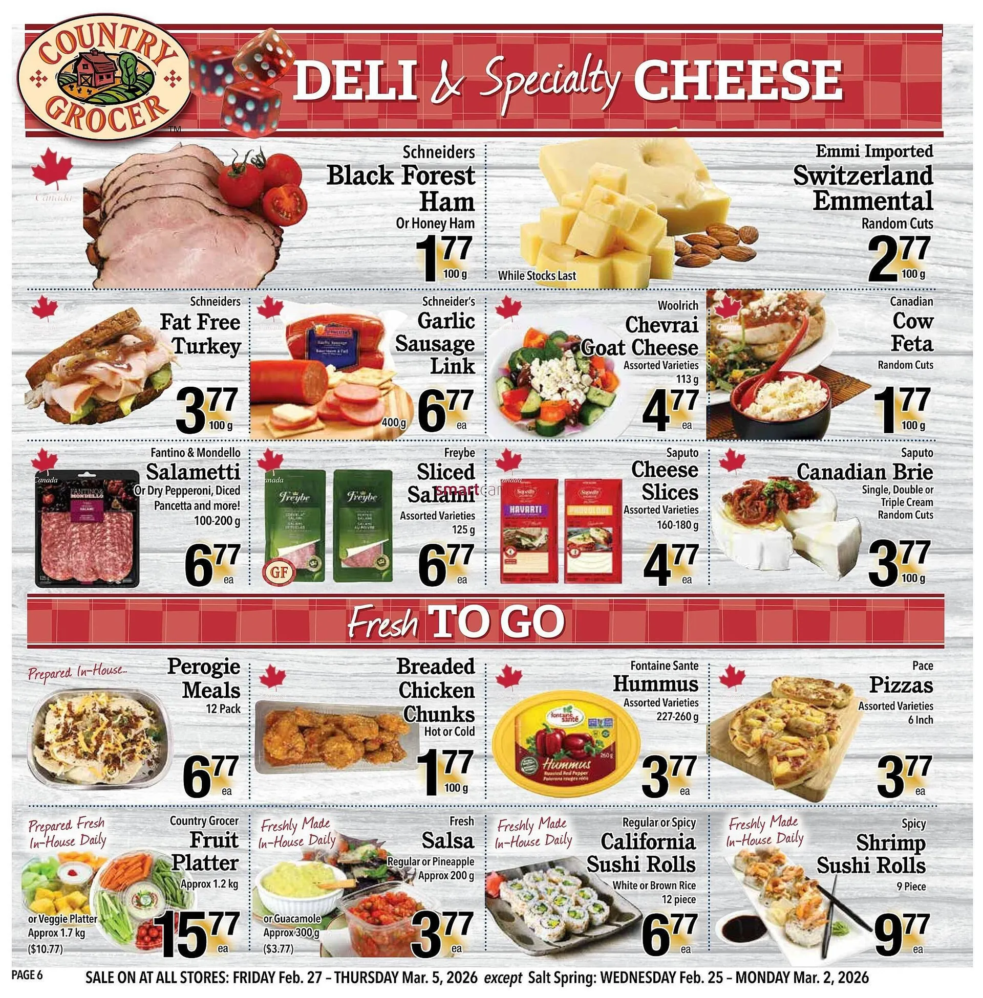 Country Grocer flyer from February 27 to March 5 2026 - flyer page 11