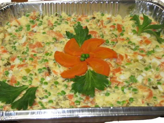 Polish Vegetable Salad