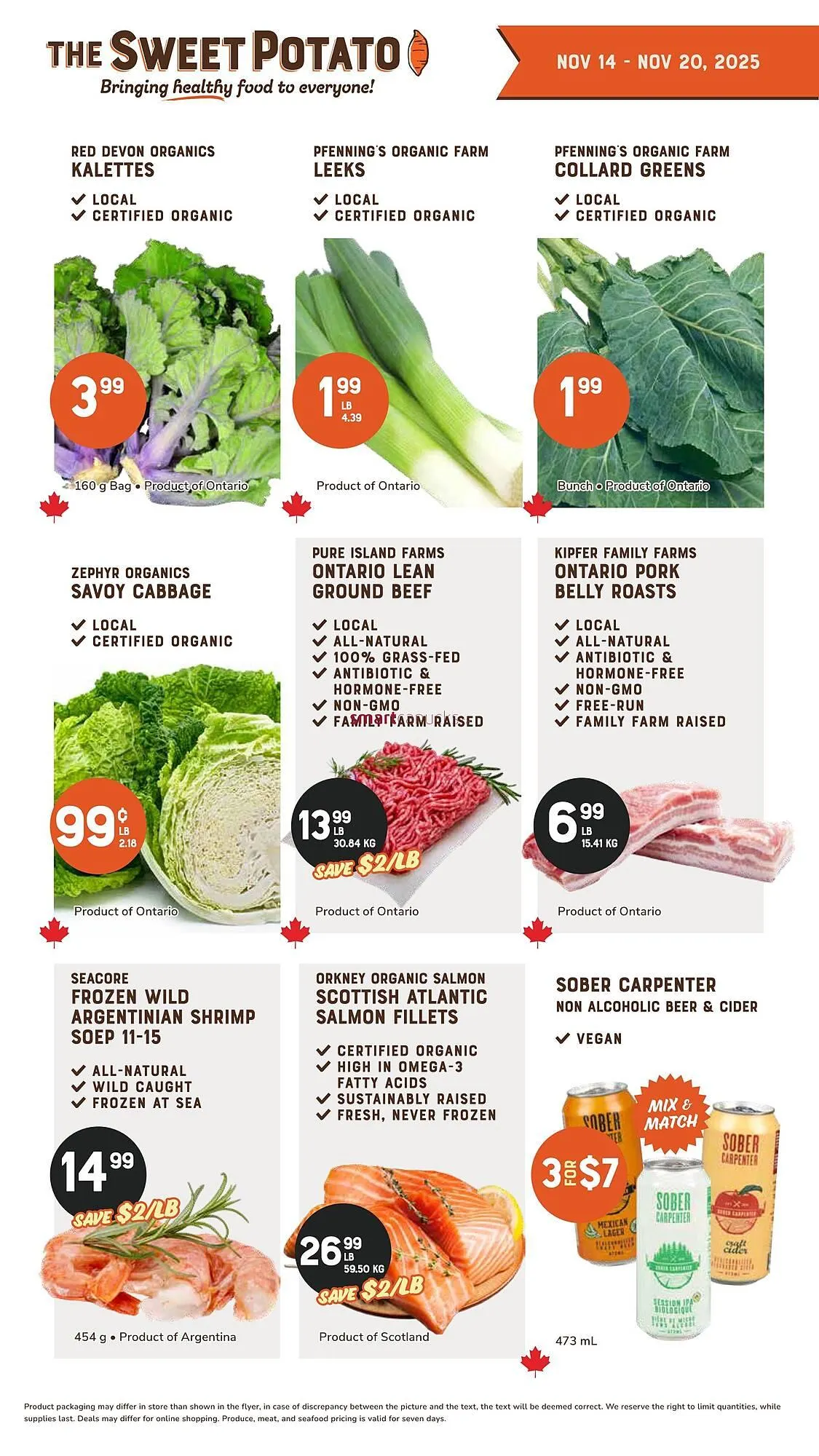 The Sweet Potato flyer from November 13 to December 10 2025 - flyer page 2