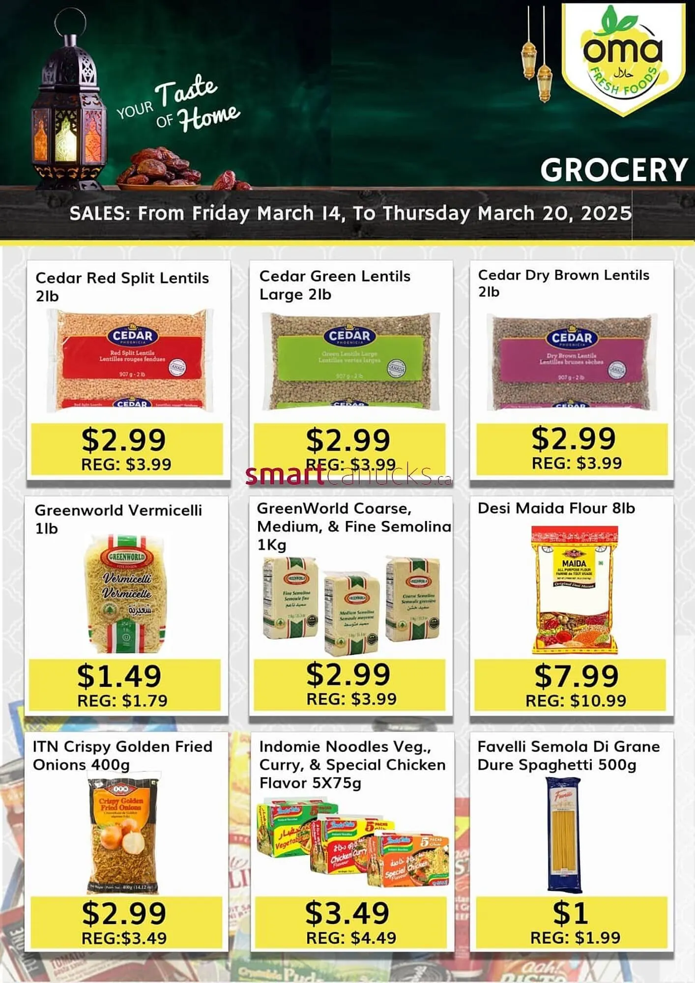 Oma Fresh Foods flyer from March 14 to March 20 2025 - flyer page 3