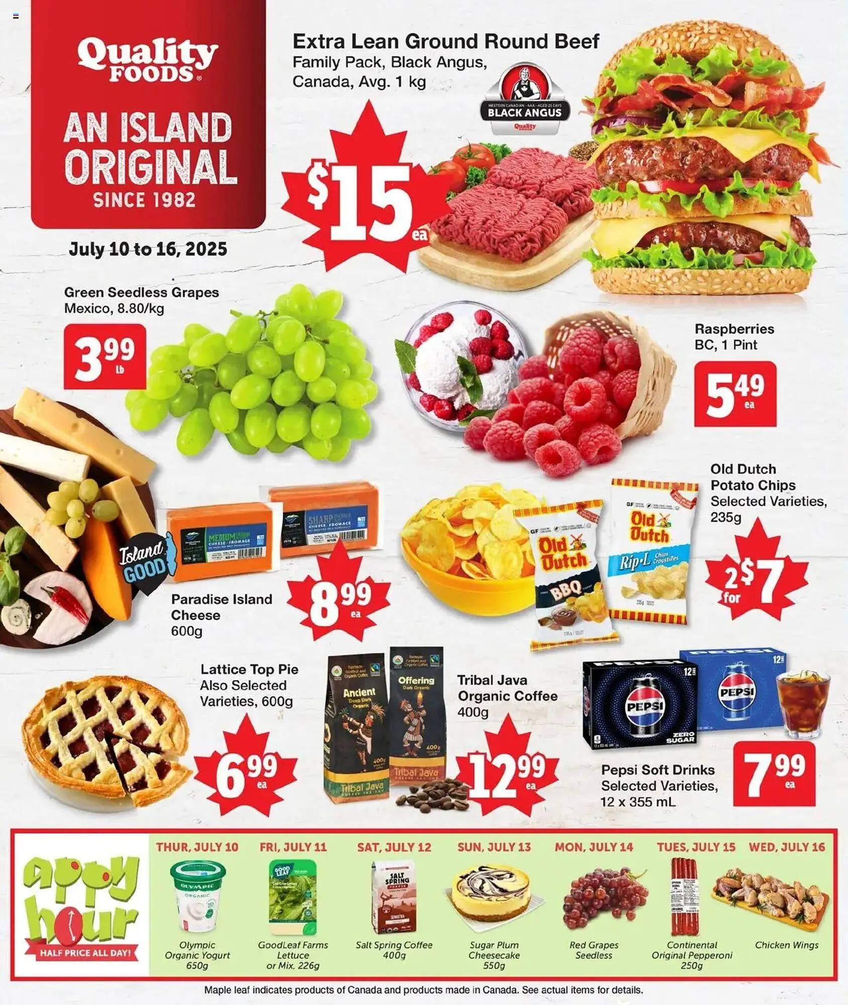 Quality Foods flyer - 1