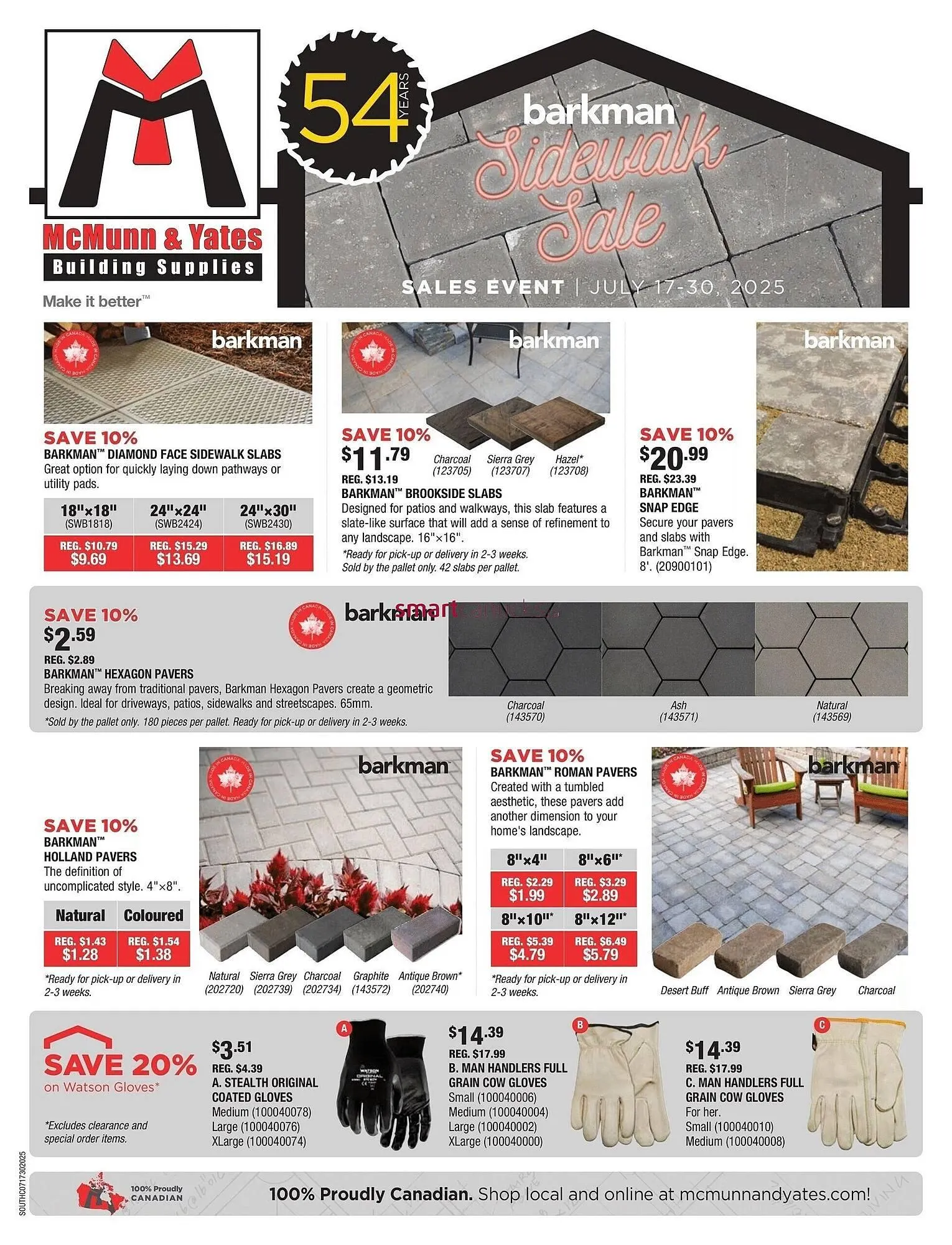 McMunn & Yates Building Supplies flyer - 1