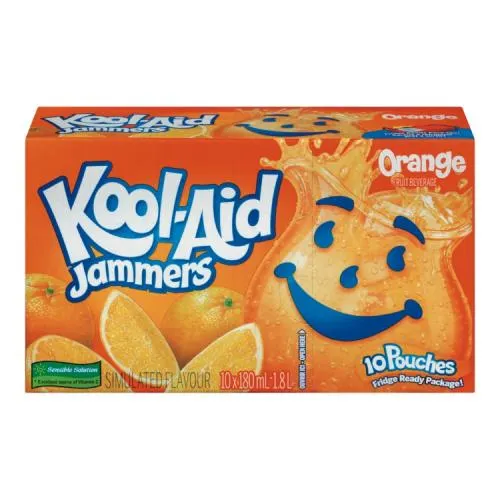 Kool-Aid Jammers Orange 10 ct