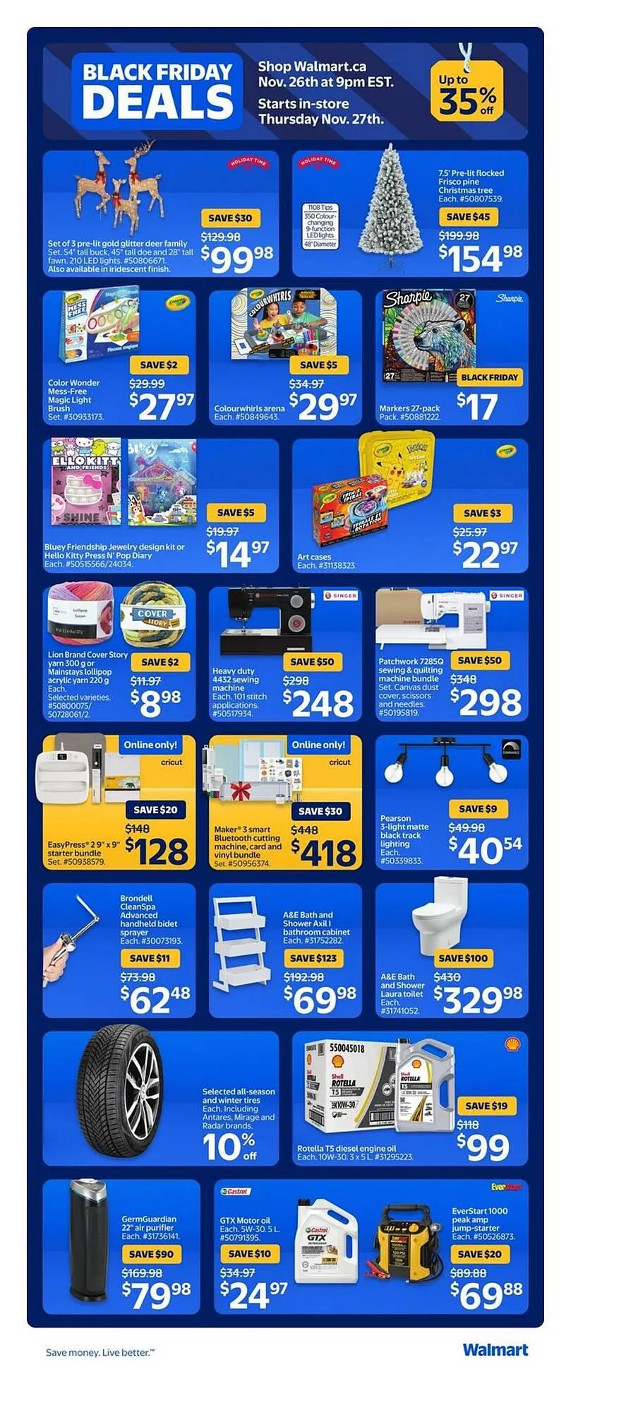 Walmart flyer from November 27 to December 3 2025 - flyer page 22