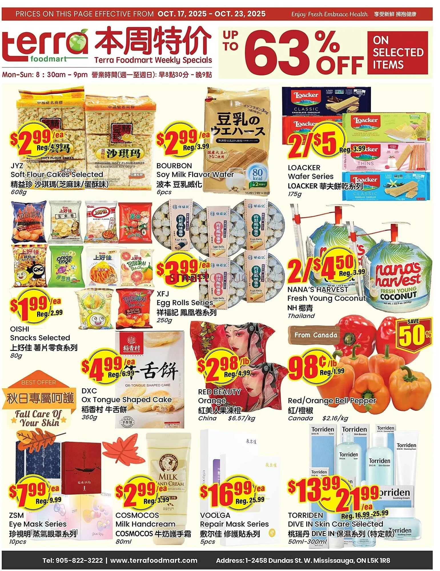 Terra Foodmart flyer - 1