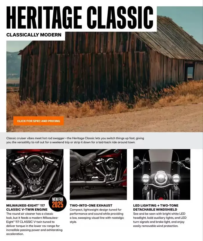 Harley Davidson 2025 Brochure from February 6 to February 6 2026 - flyer page 30