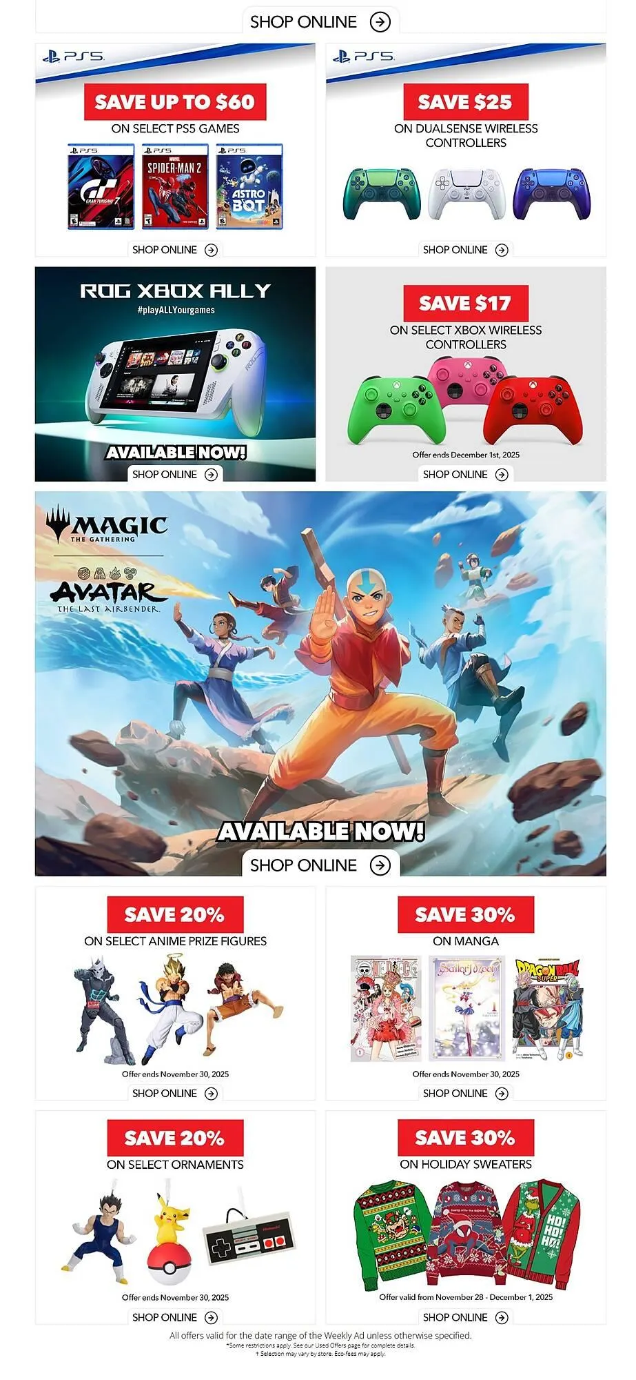 EB Games flyer from November 27 to December 3 2025 - flyer page 2