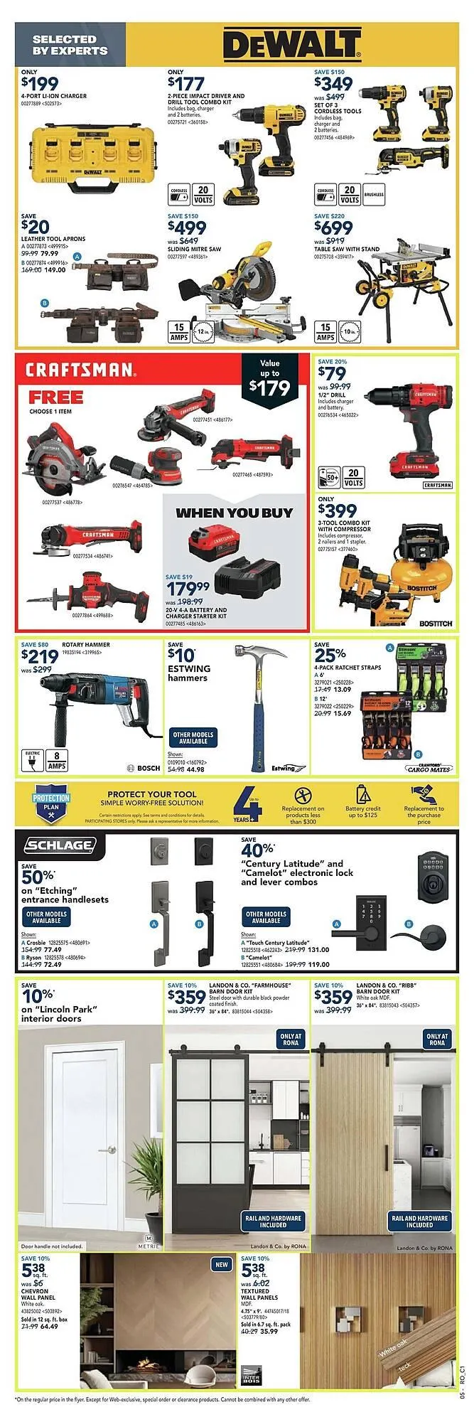 RONA flyer from April 3 to April 17 2025 - flyer page 9