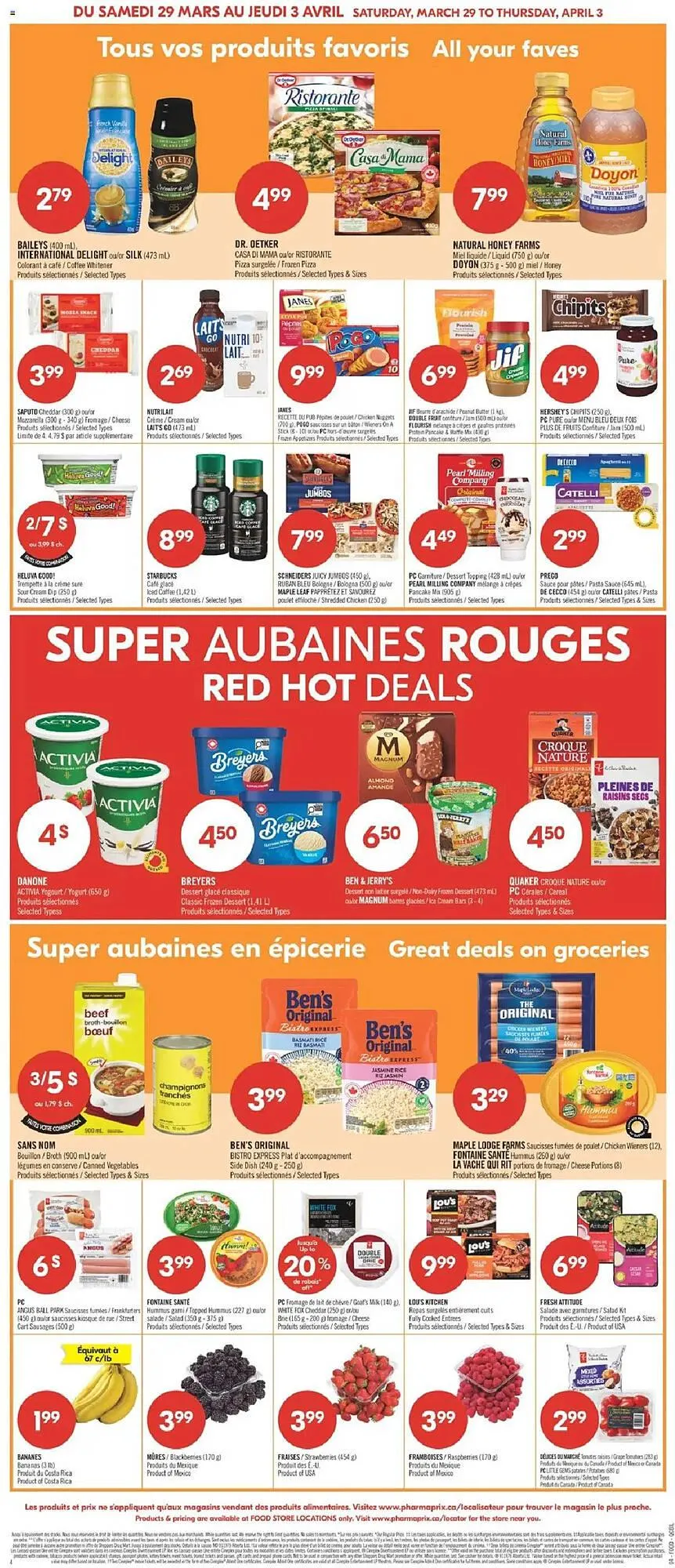 Pharmaprix flyer from March 29 to April 3 2025 - flyer page 4