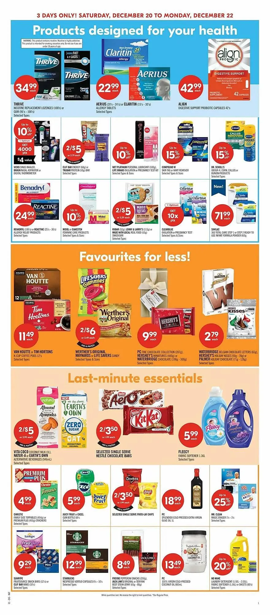 Shoppers Drug Mart flyer from December 18 to December 25 2025 - flyer page 13
