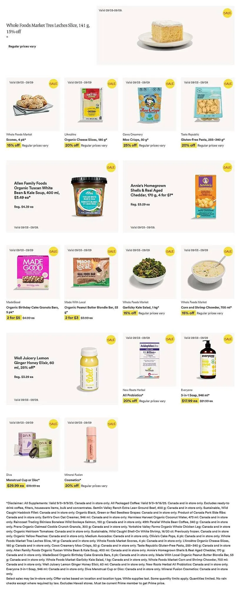 Whole Foods Market flyer from September 4 to September 11 2025 - flyer page 2