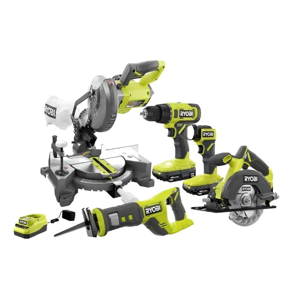 18V ONE+ 5-Tool Kit with (2) 1.5 Ah Batteries & Charger