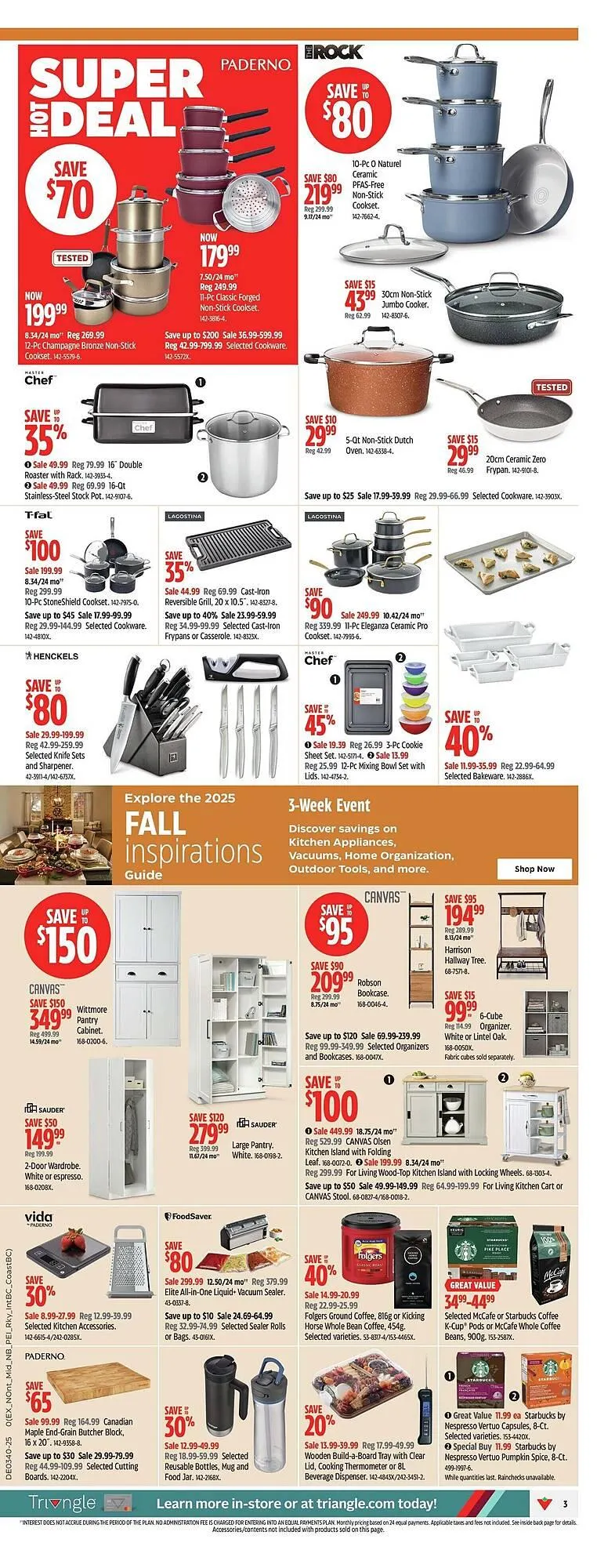 Canadian Tire flyer from September 26 to October 17 2025 - flyer page 4